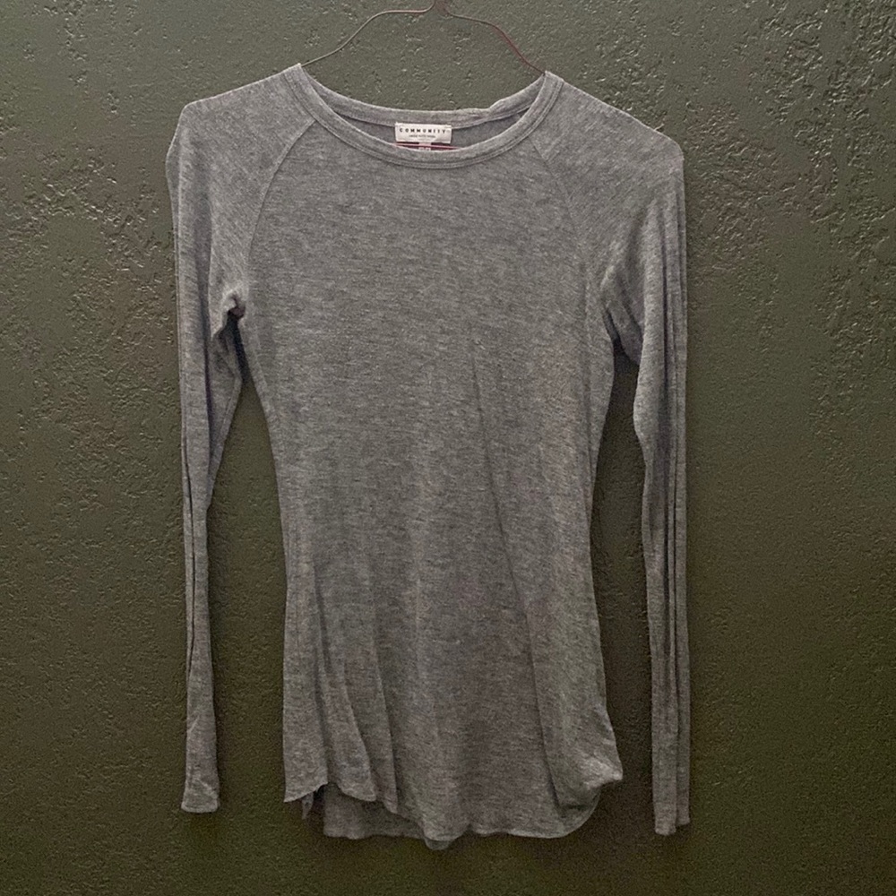 Community thin wool long sleeve